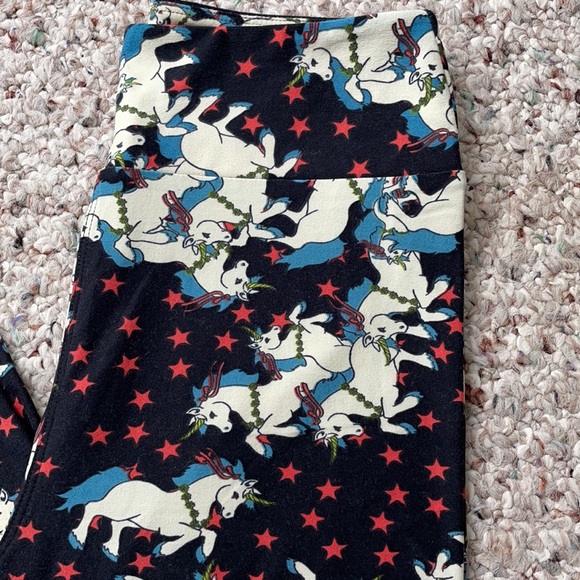 LuLaRoe Unicorn Leggings Size OS - Picture 3 of 4